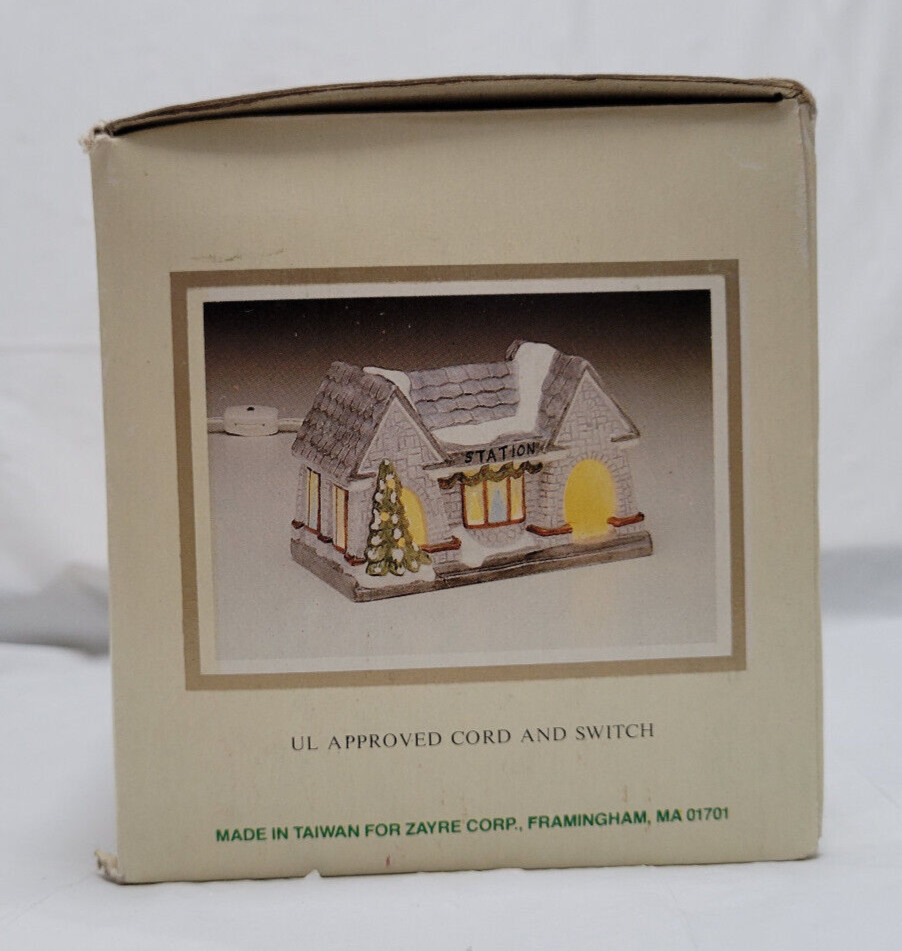 Classic Living Christmas Collection Ceramic Christmas Station – No Light