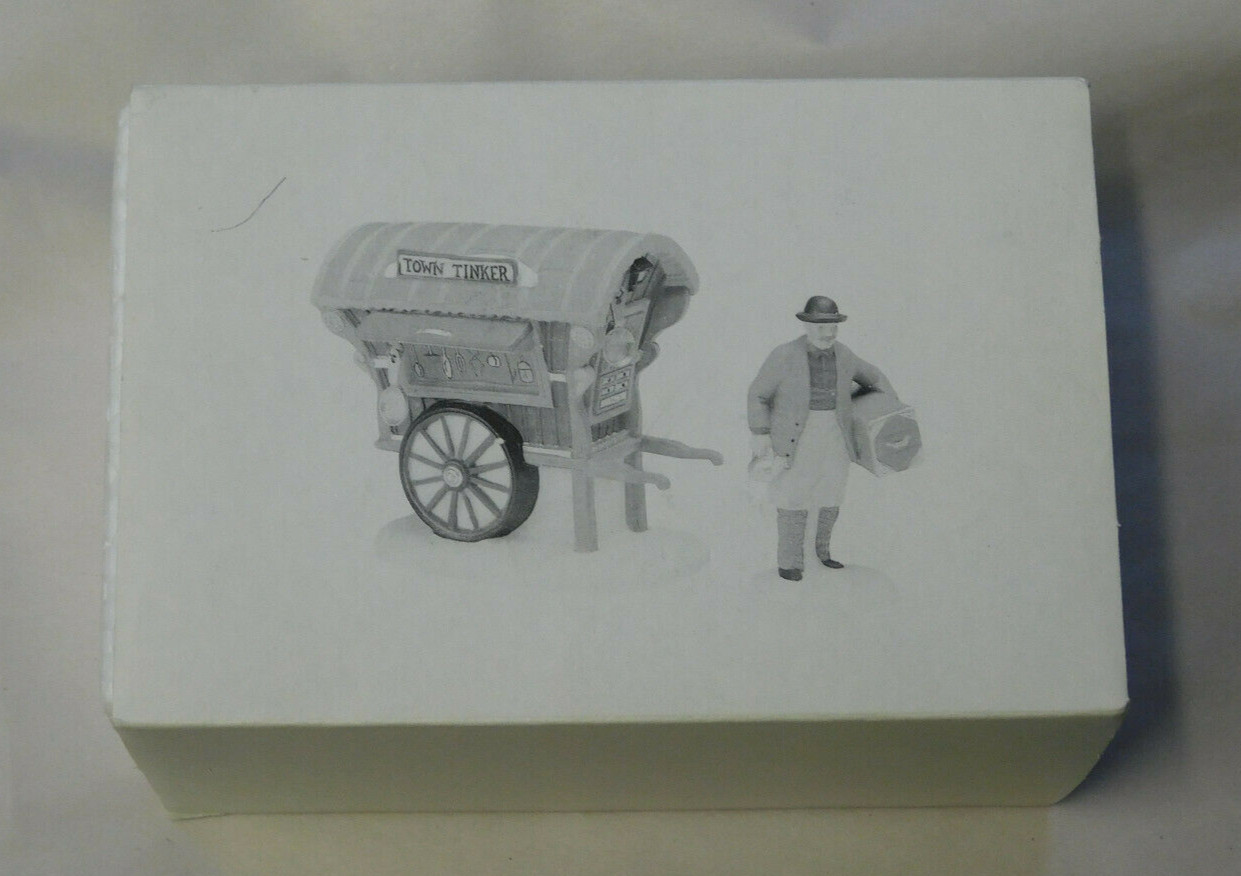 Department 56 Heritage Village Collection Town Tinker, Set of 2, 5646-4, in Box