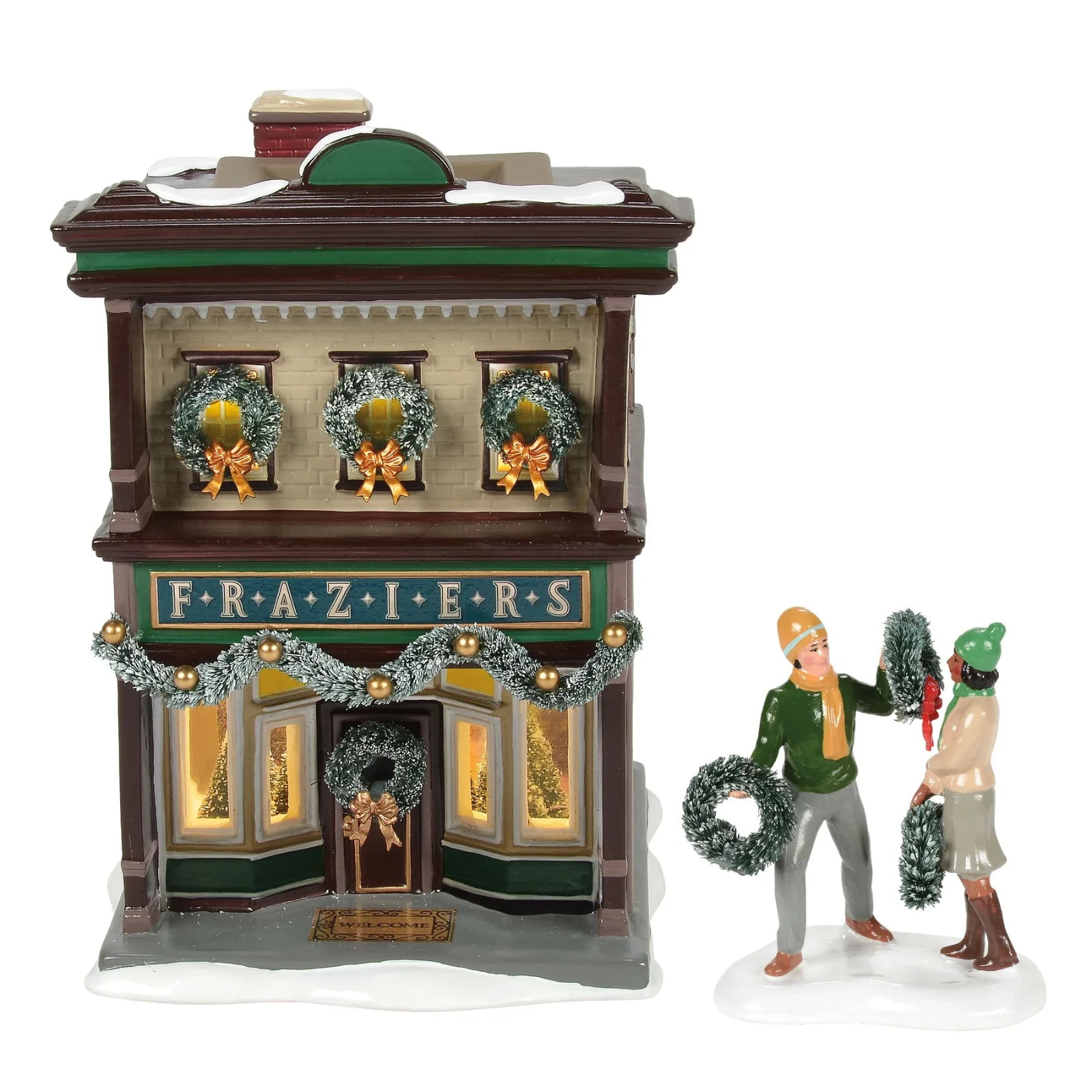 Dept 56 FRAZIER’S FRESH AND FESTIVE SET/2 Scenterville Village 6014690 New 2025