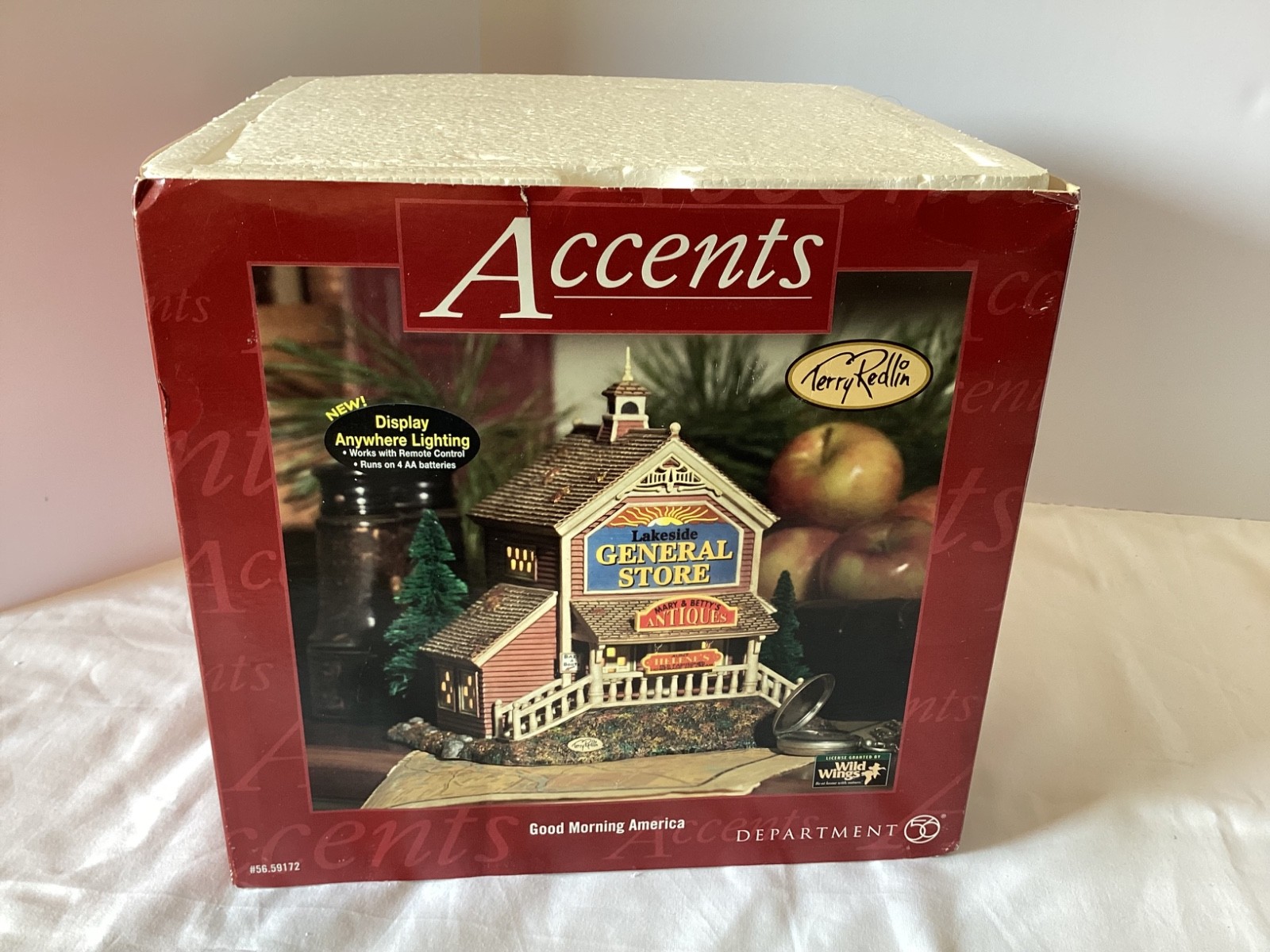 Department 56 Accents Terry Redlin – Good Morning America: General Store – Works