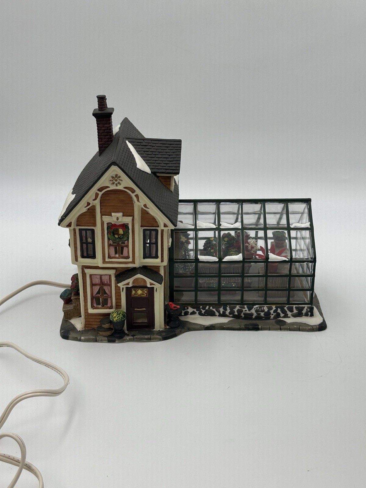 Access Heartland Valley Village Miller’s Nursery Deluxe Porcelain Lighted House