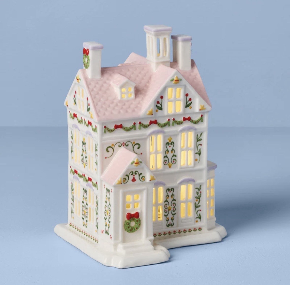 2026 Lenox Spice Village Lit Christmas House Figurine Holiday Village – NEW