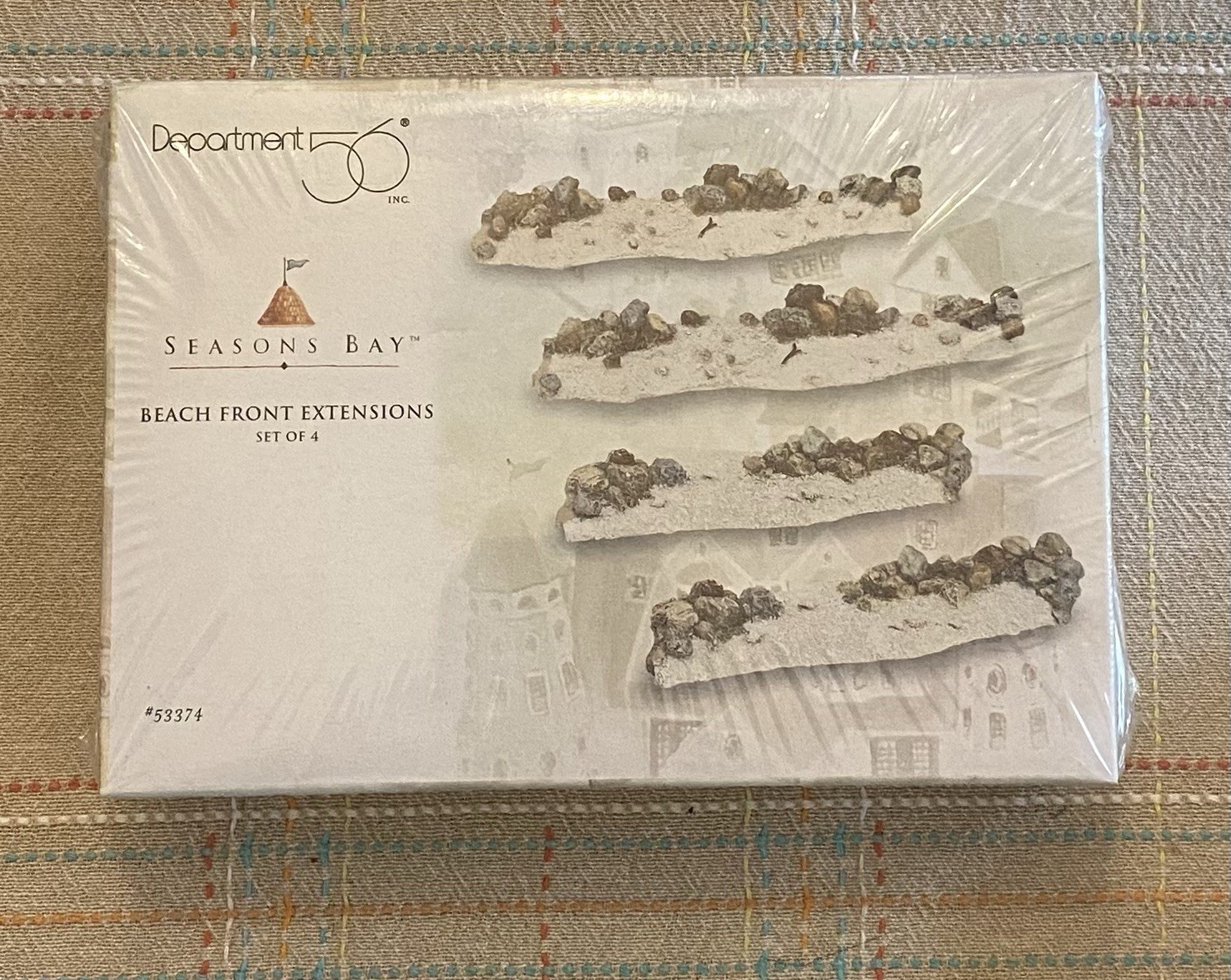 Department 56 Season’s Bay Village Lot Of 3 – Sandy Beach, Beach Front,