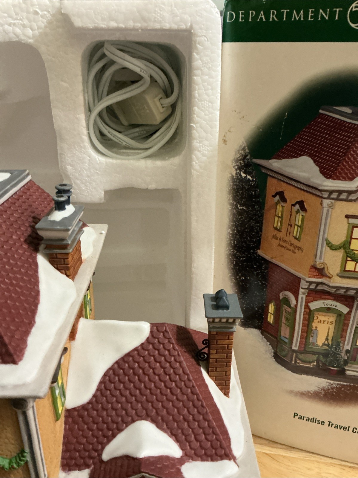 Dept 56 Christmas in the City Paradise Travel Company 58921