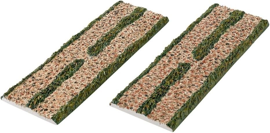 Department 56 Village Accessories Woodland Road Straight 2pc 4025457 New P