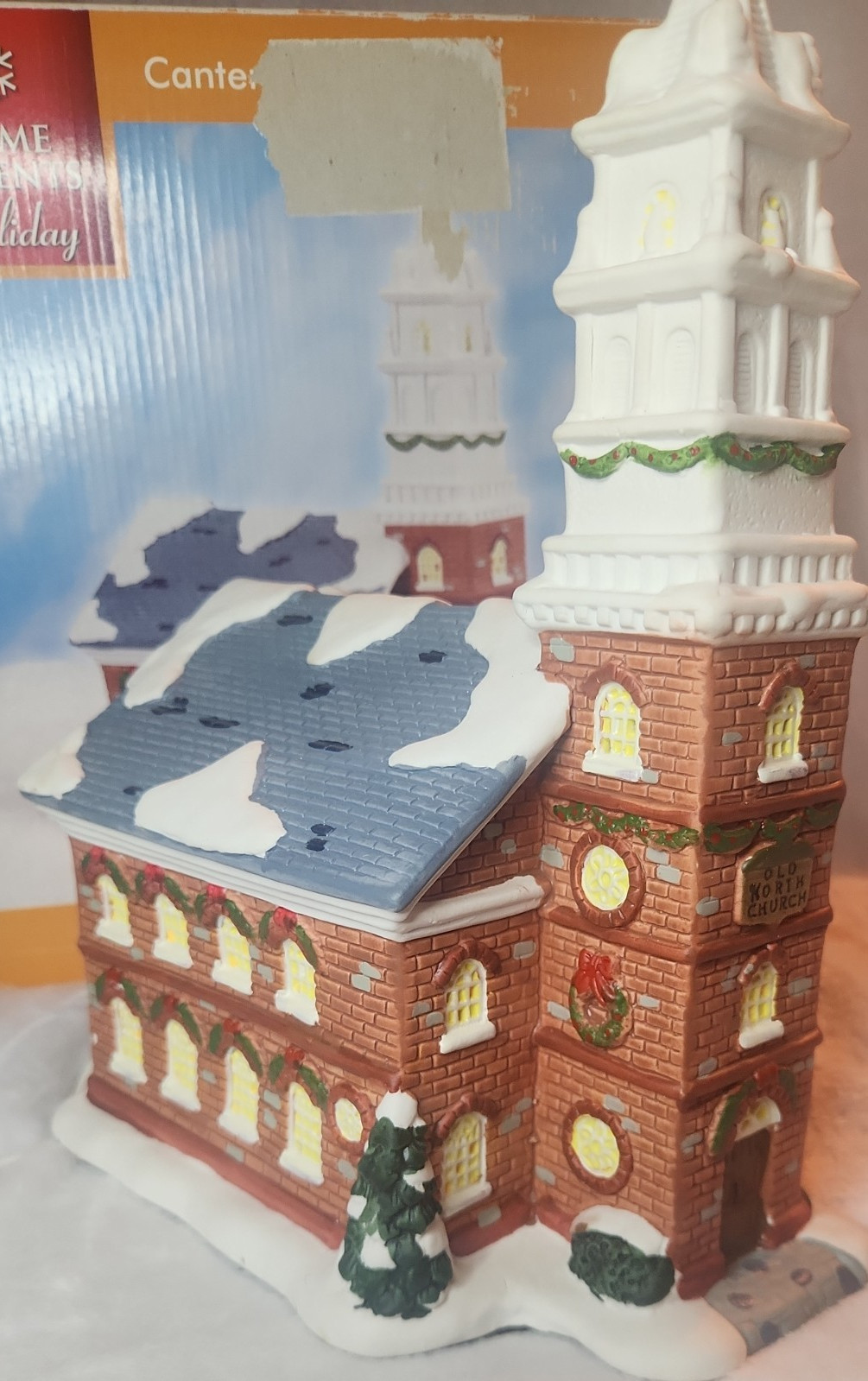 Canterbury Lane Home Accents by Home Depot “Cathedral” Christmas Village IOB