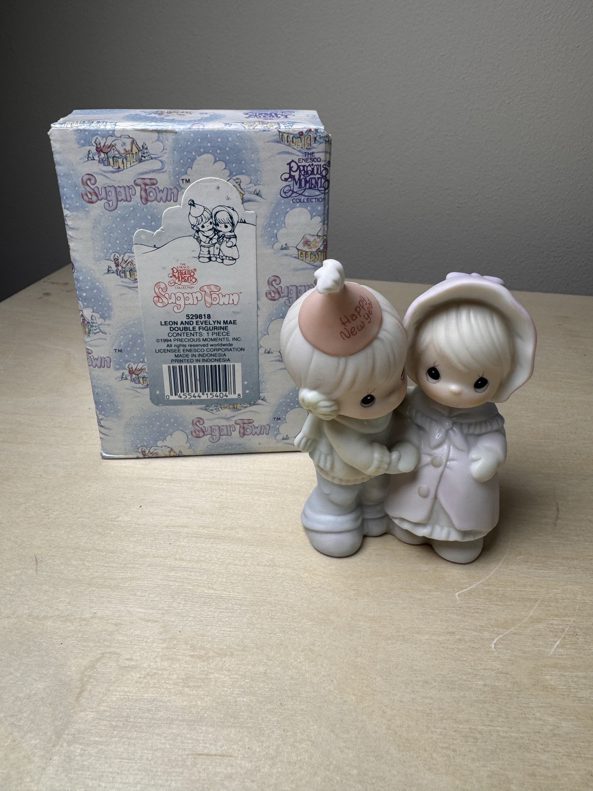 Precious Moments Sugar Town 5 Pc Lot Dr.’s Office w/Boxes Nightlight 1994 VTG