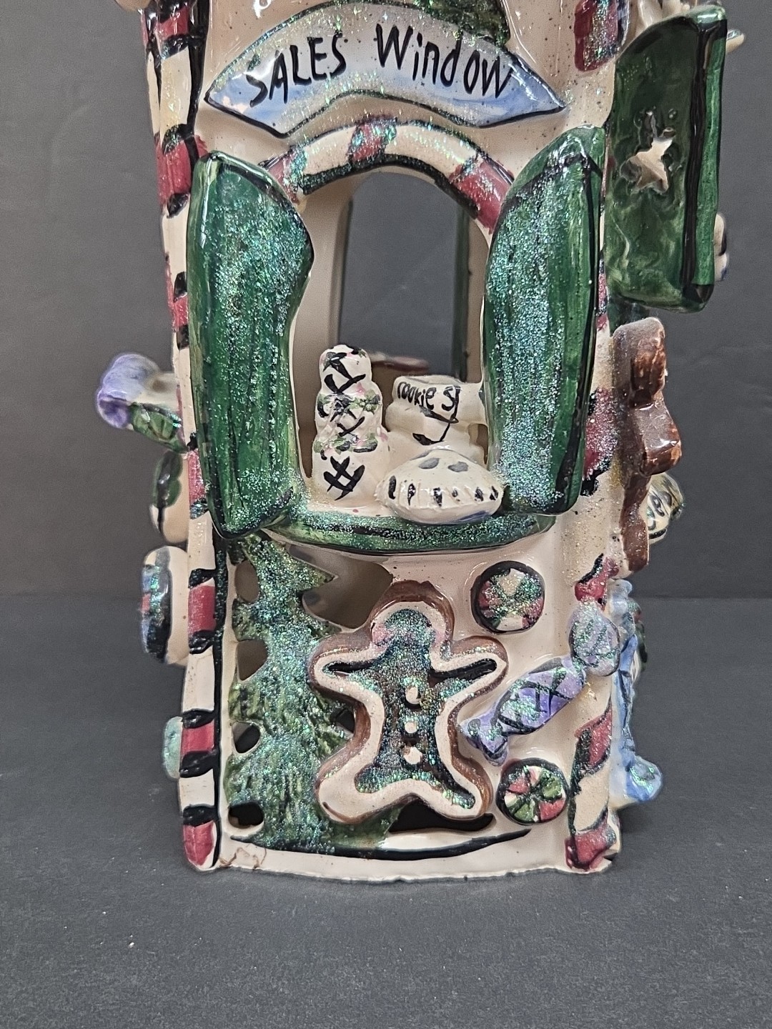Blue Sky Clay Works Rudolphs Gingerbread House By Heather Goldmine 2000