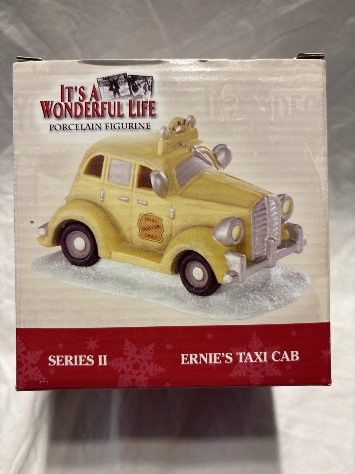 Enesco It’s A Wonderful Life Series II ERNIE’S TAXI CAB ~ Vintage 2003 ~ In Pkg