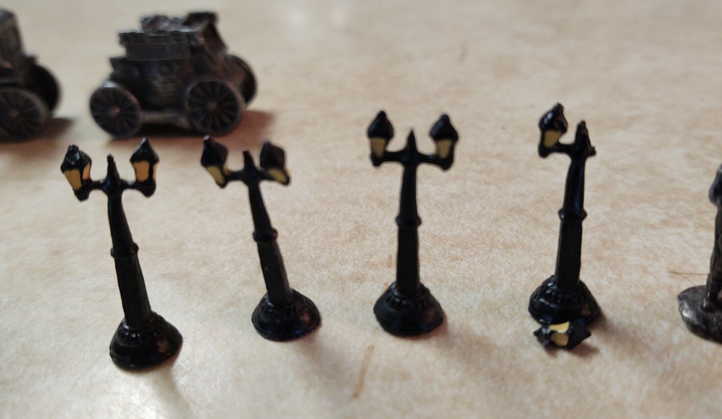 Ceramic Village 23 Carriages And Peoples Pewter IRS Figurines Miniatures