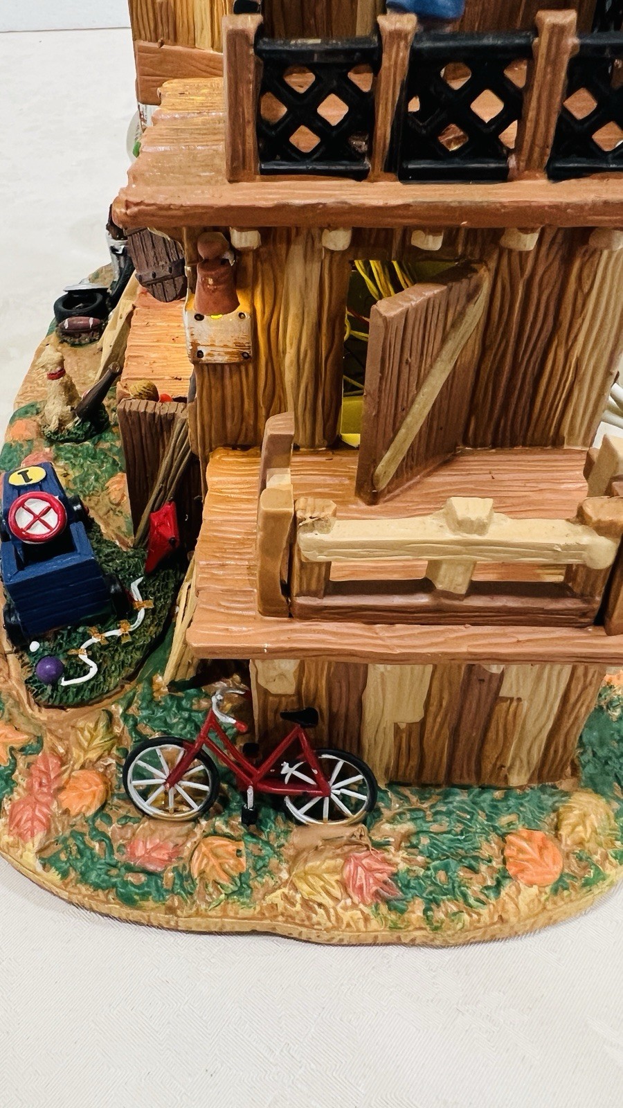 Lemax “David’s Fort” Lighted Holiday Village Accent #04218 Retired 2010 NEW !