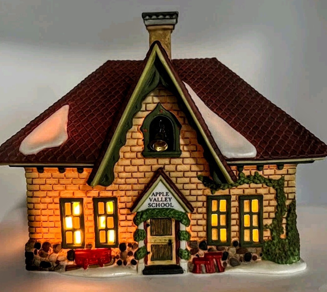 Department 56 “Apple Valley School”