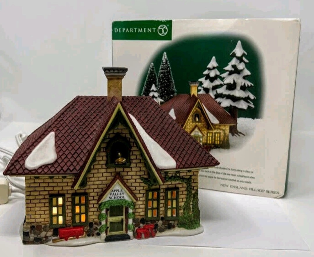 Department 56 “Apple Valley School”