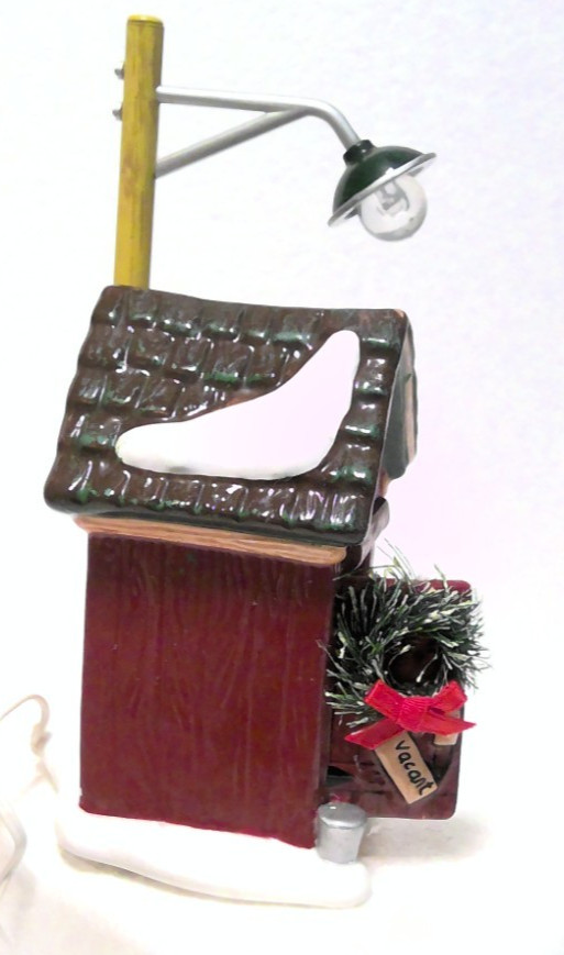 Depart 56, Snow Village Accessory–Backwoods Outhouse # 55036