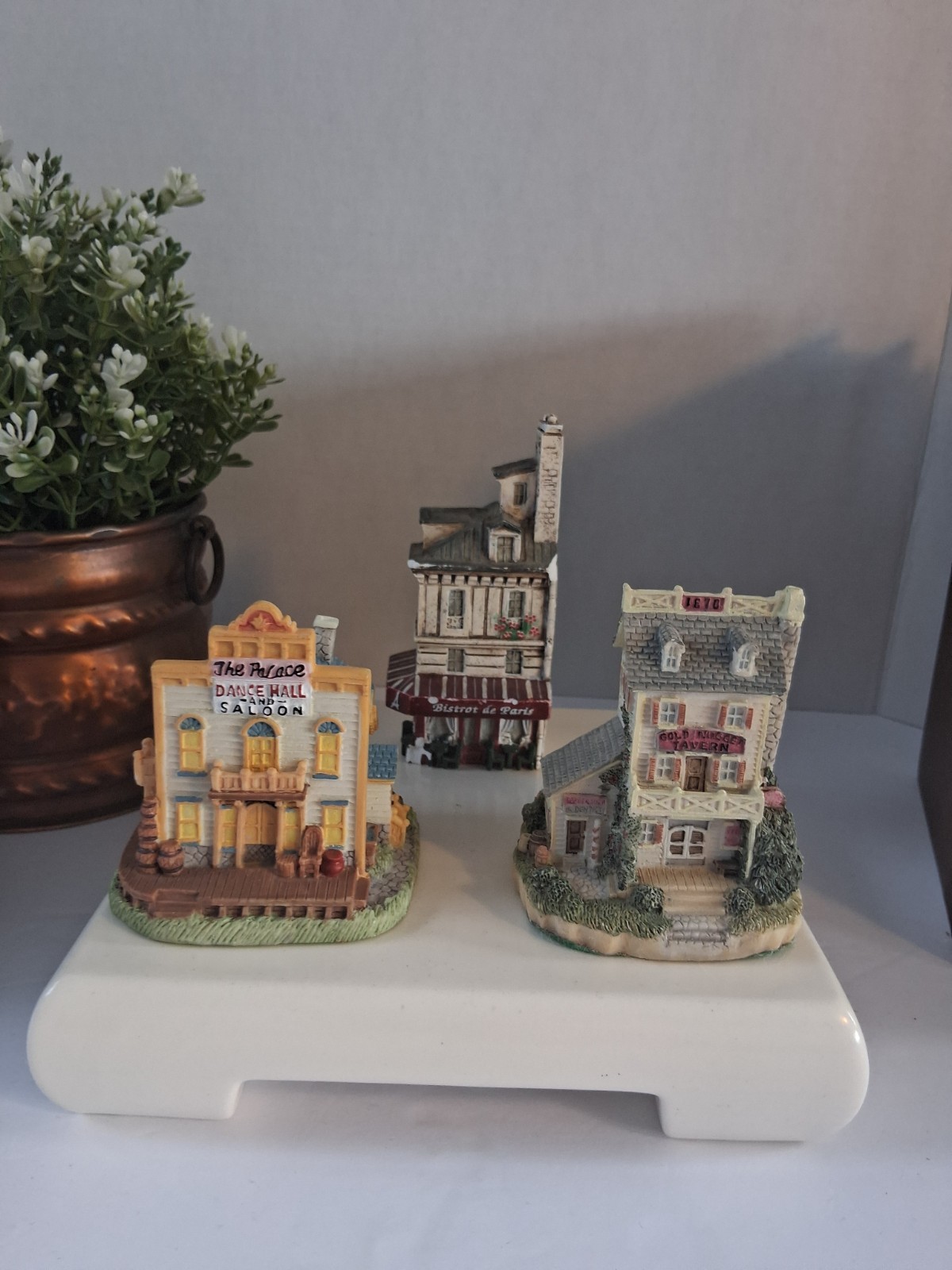 Lot of 3 Liberty Falls Americana Collection Vintage Miniature Village Buildings