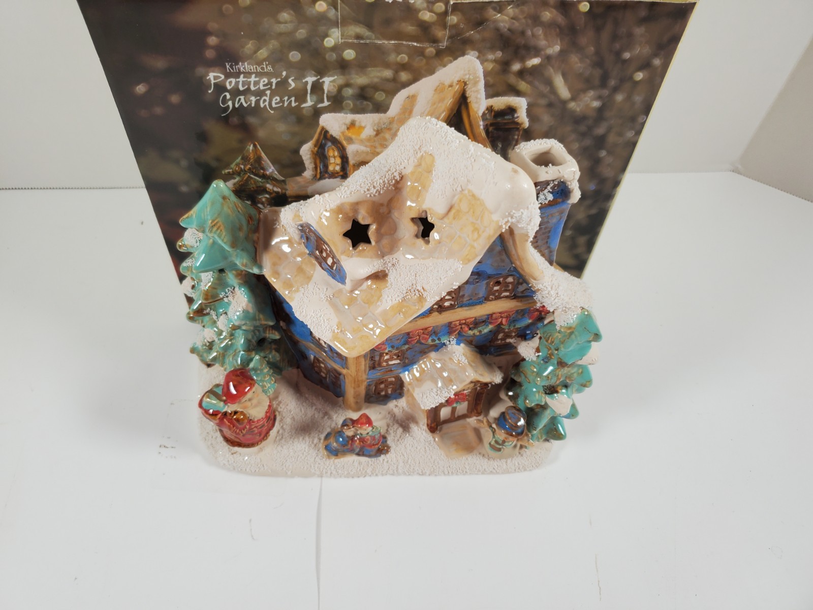 Vintage Christmas Ceramic House – Kirkland’s Potters Garden II