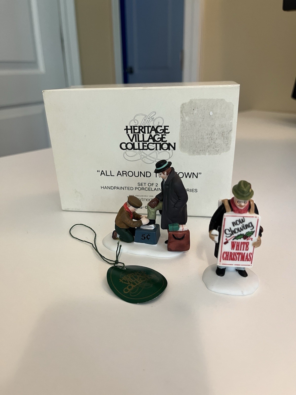 Dept 56 CIC Accessory – All Around The Town – Set of 2 – #56.55450 – Free Ship
