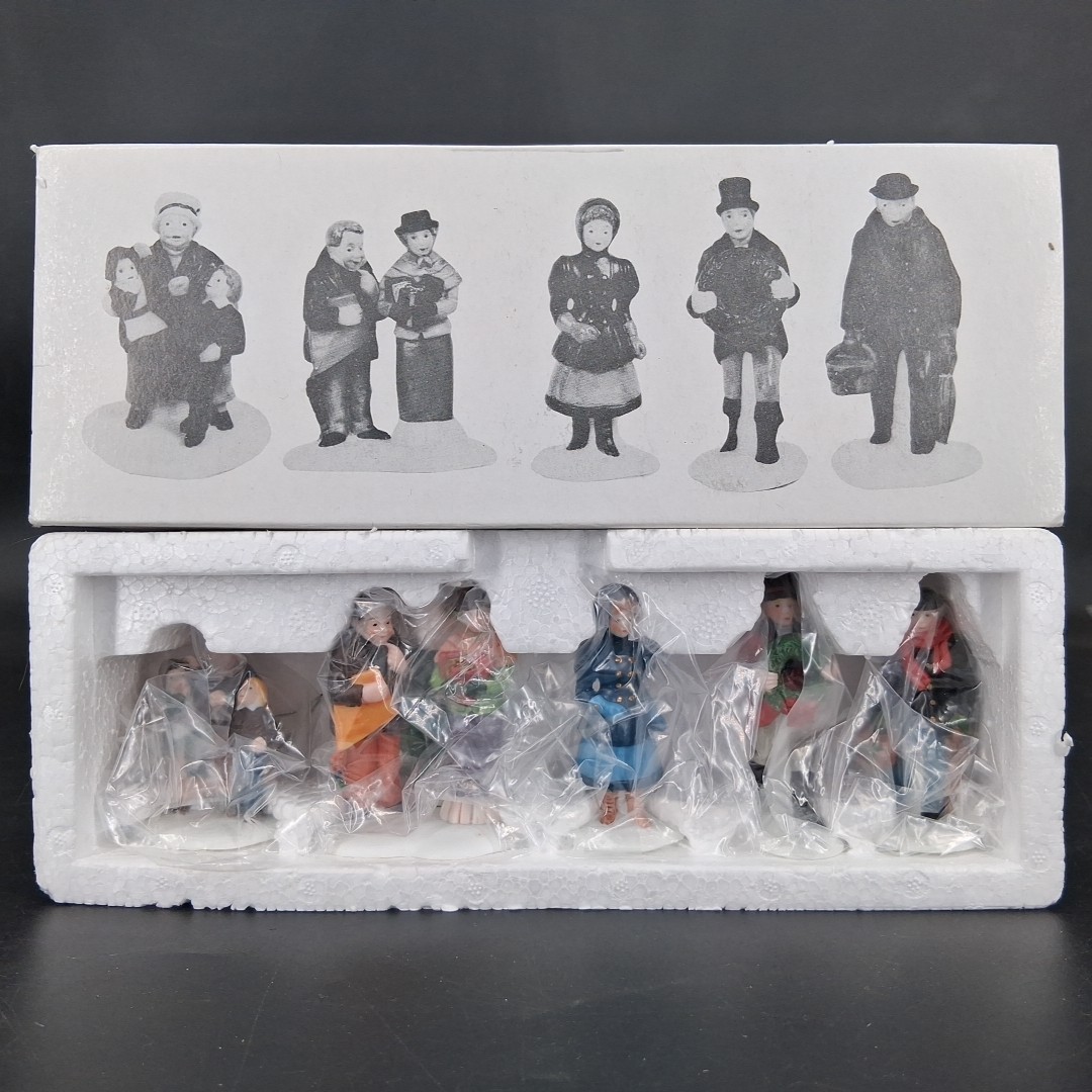 Department 56 1989 Vintage Heritage Village David Copperfield Set Of 5 5551-4