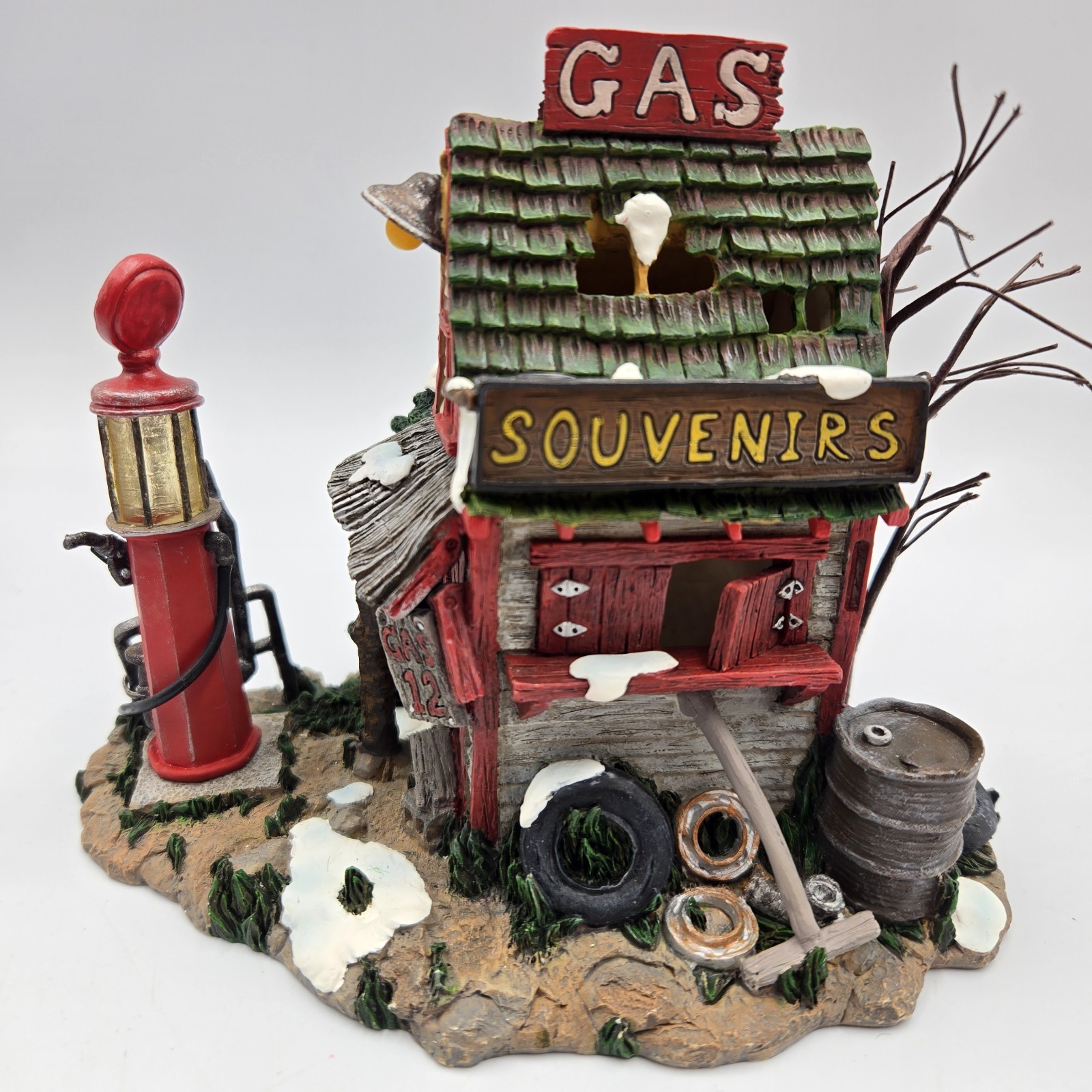 Department 56 “The Abandoned Gas Pump” The Original Snow Village Buck’s County
