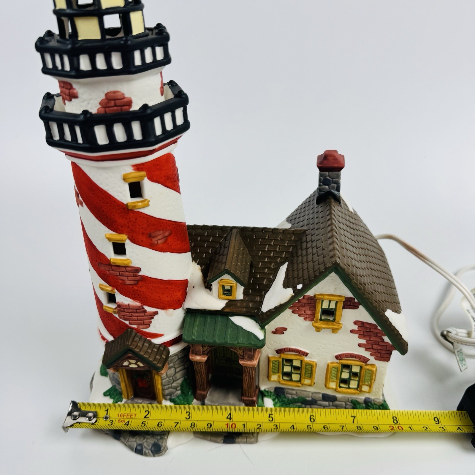 O’Wells Lighthouse Christmas Heartland Valley Village Limited Edition W Box 1999
