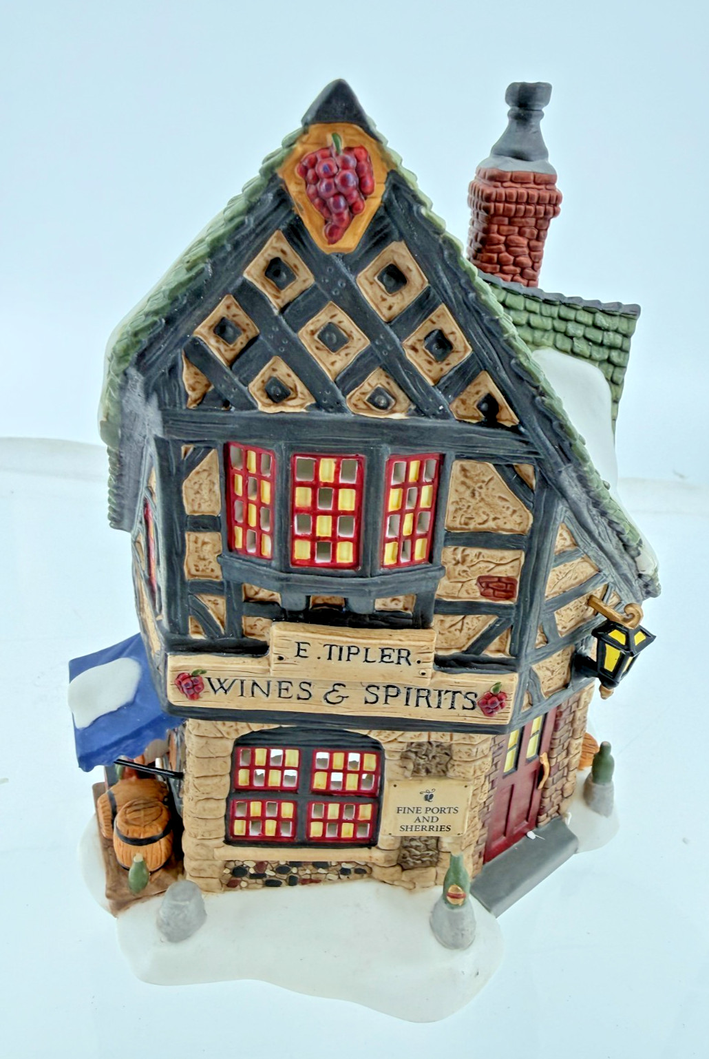 Department 56 Dickens Village E. Tipler Agent For Wine & Spirits 56.58725 Box