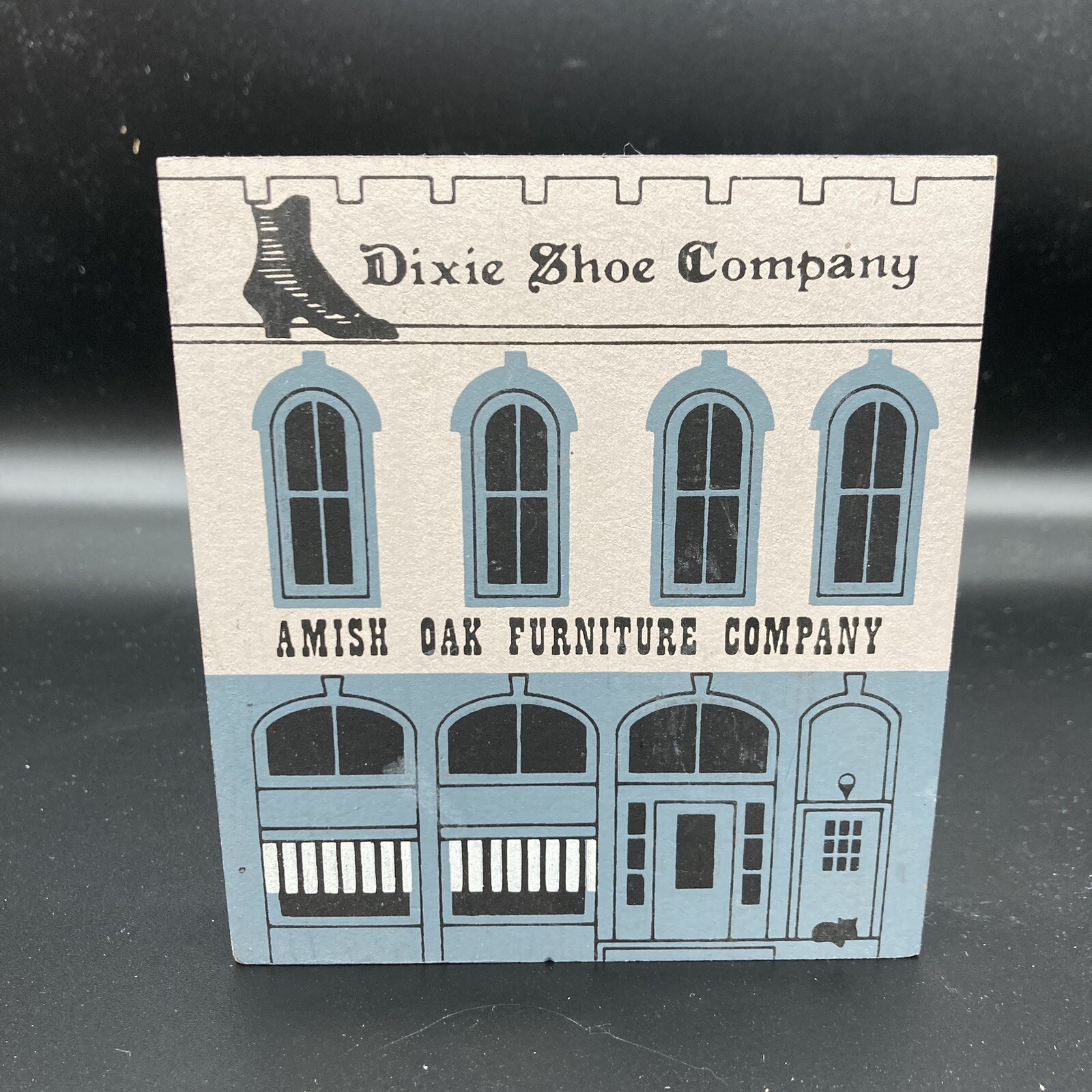 VTG The Cats Meow Dixie Shoe Company Amish Oak Furniture Company Granny Core