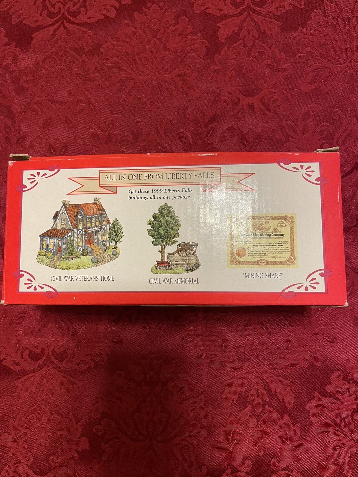 Lot of 11 Liberty Falls Americana Collection Resin Miniature Village.View photos