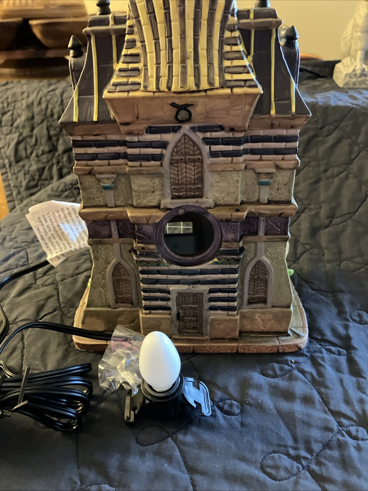 Lemax Spooky Town That’s a Wrap Mummy Mortuary Halloween Collection 25850 Retire