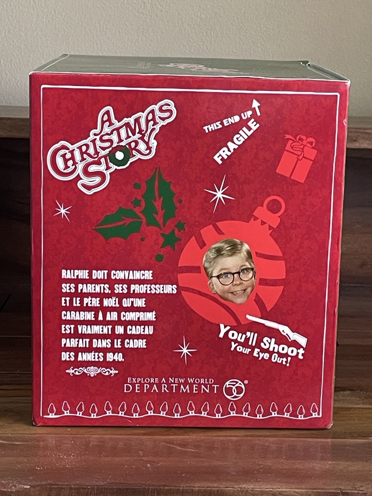 Department 56 A Christmas Story Farkus House Rare Unused Condition