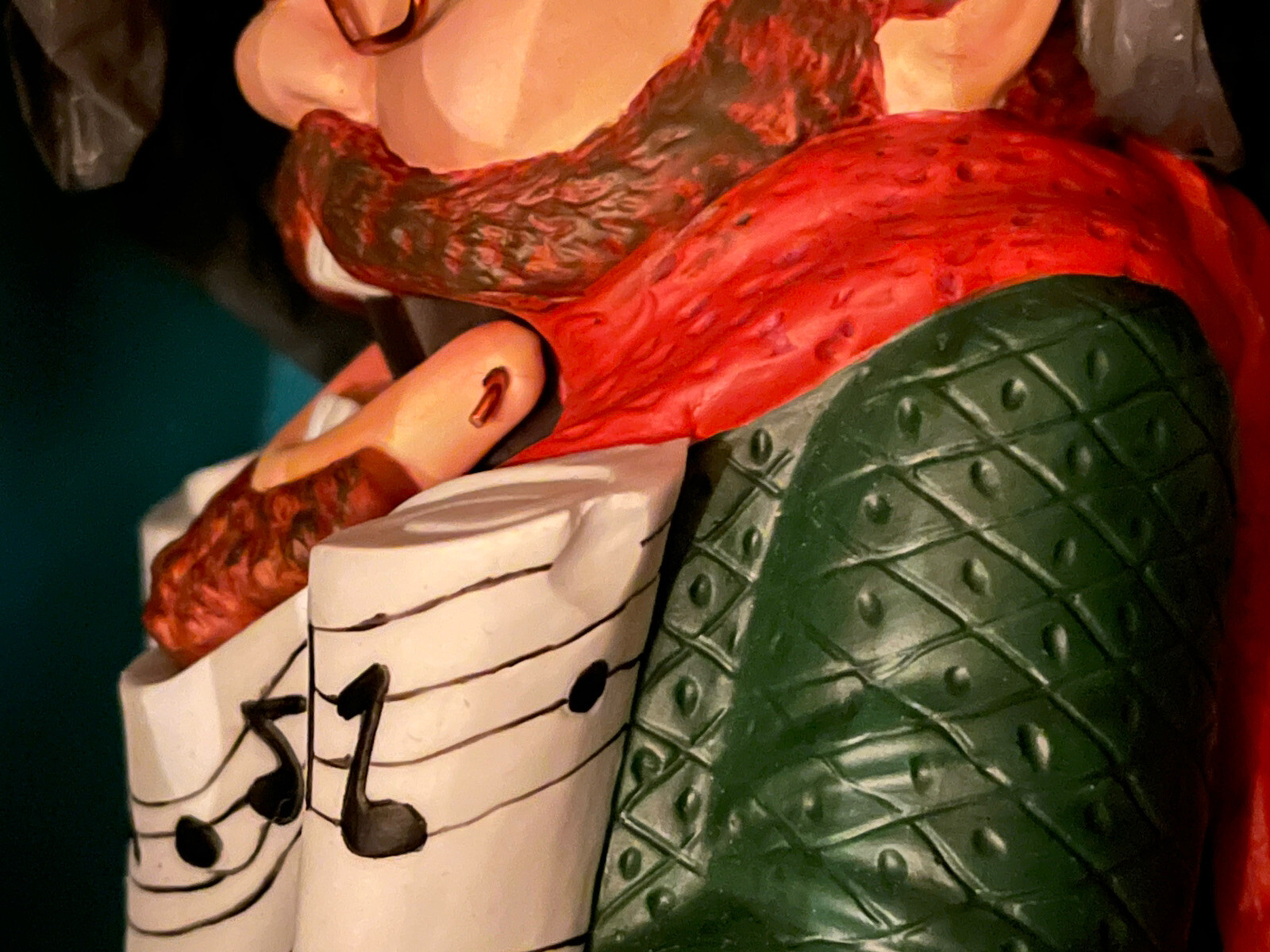 Dept 56 -9” Charles Dickens Candle Pillar Holder Heritage Village- Chip