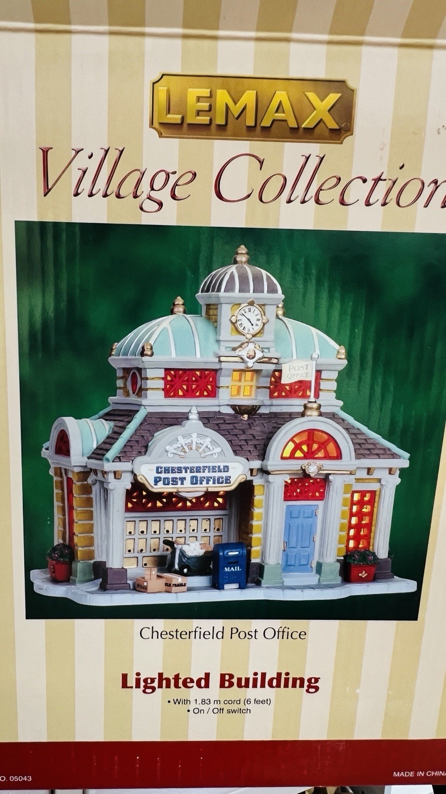 Lemax Caddington Village “Chesterfield Post Office” 05043 Retired NEW & RARE !