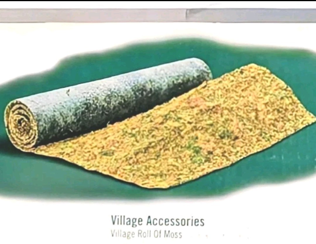 Dept 56 Roll of Moss Village Accessories Vtg #56.53052 Christmas Landscape Boxed