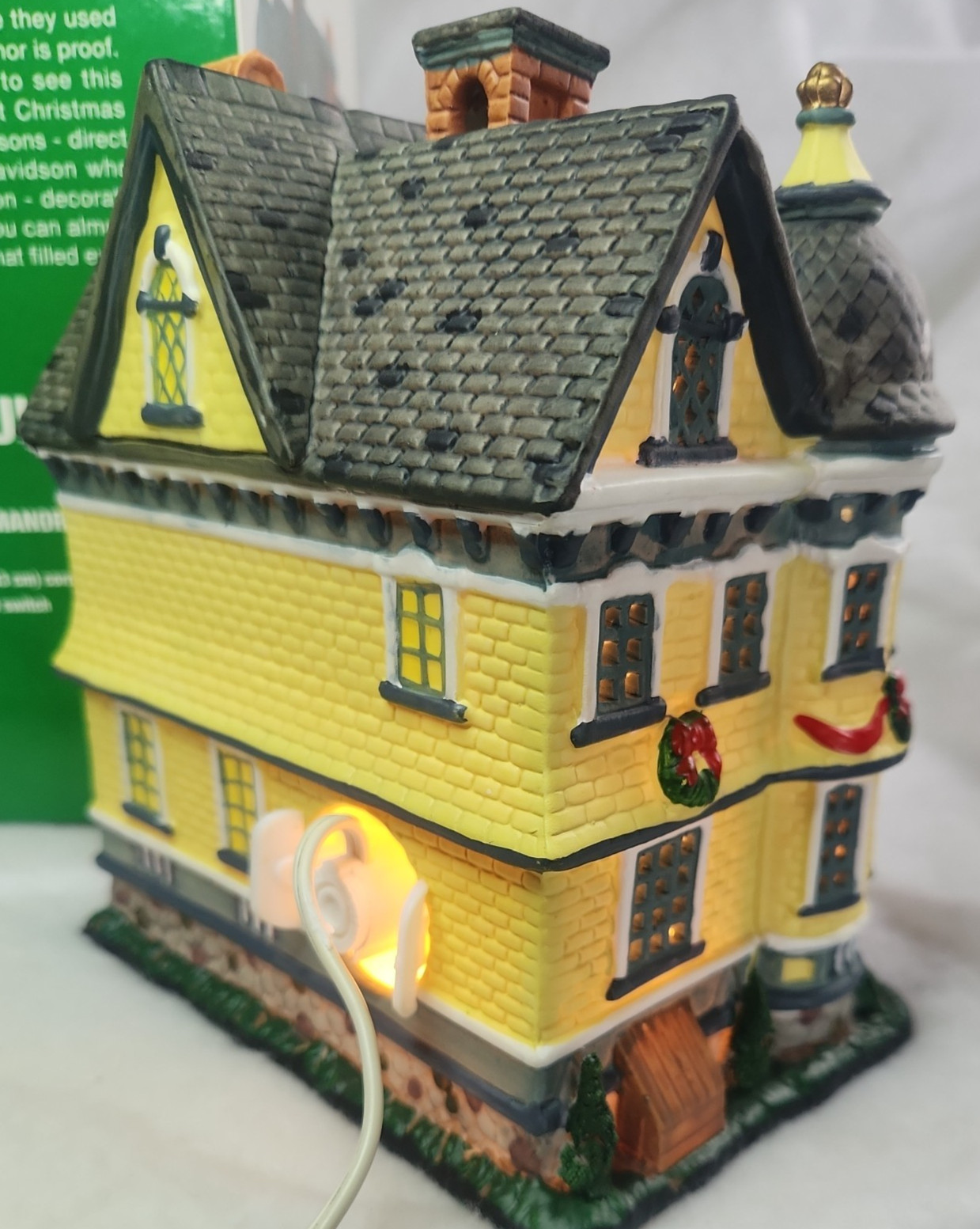Lemax Coventry Cove “Davidson Manor” Victorian Christmas Village NIB w/cord