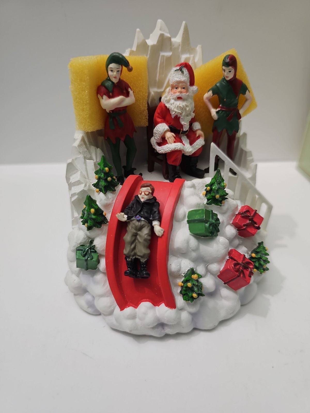 Department 56 A Christmas Story Ralphie Visits Santa Retired And Rear
