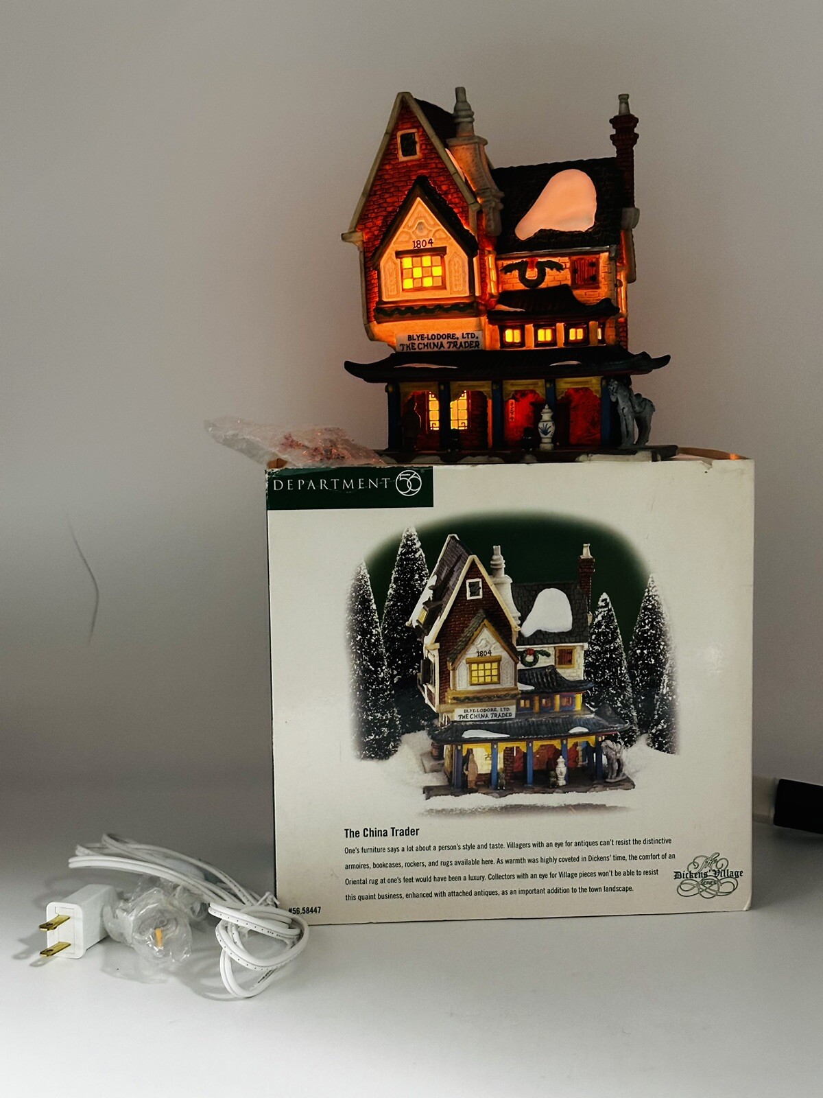 Dept 56 The China Trader 58447 Dickens Village Series 1999