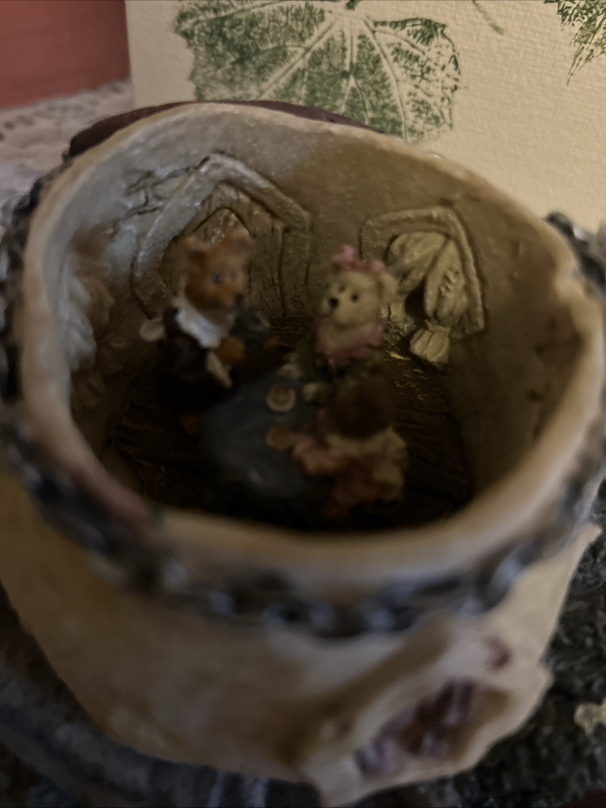 Boyd’s Bearly-Built Village The Tea Cozy 3/E W/insert Accessory Lovingly Used