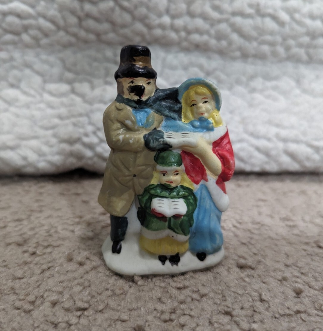 Carolers w/Girl Snow Village Figurine
