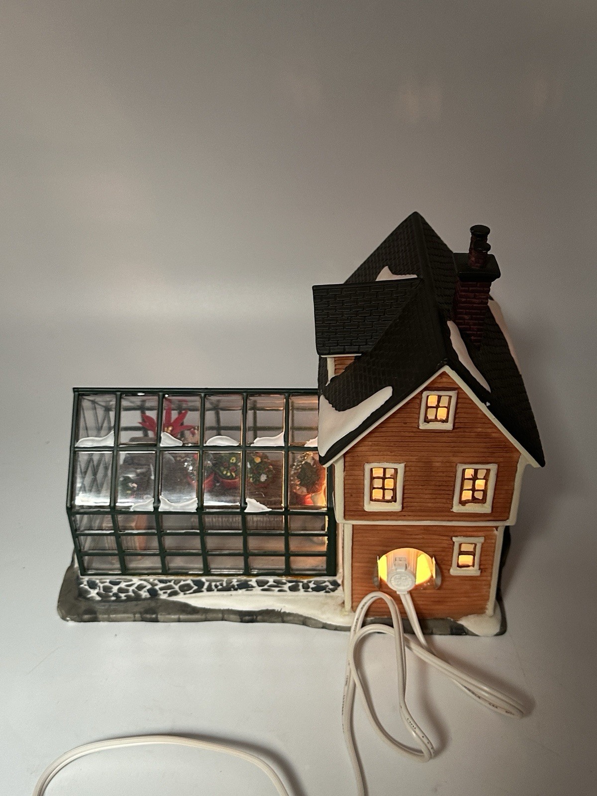 Access Heartland Valley Village Miller’s Nursery Deluxe Porcelain Lighted House