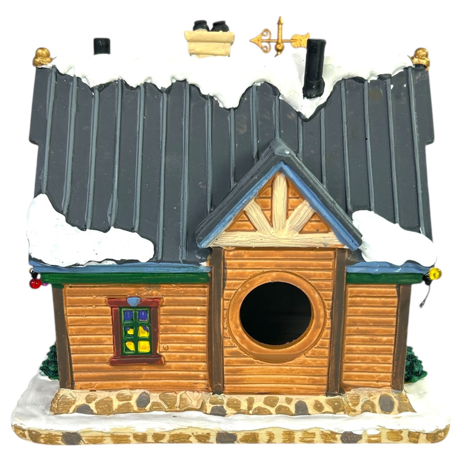 Lemax LONE PINE CHRISTMAS DECORATIONS Shop Vail Village Collection 2018 #85323