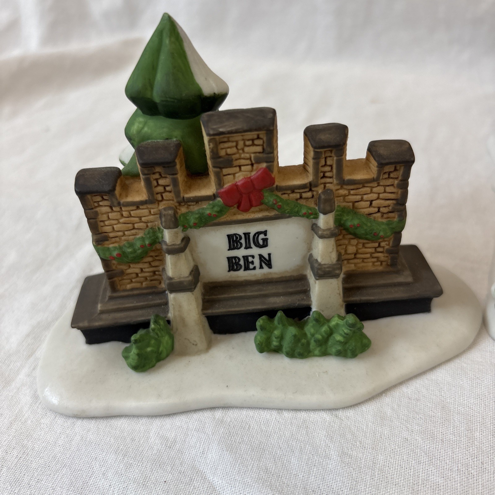 Department 56 Big Ben Building Dickens Village Christmas Decor And Sign