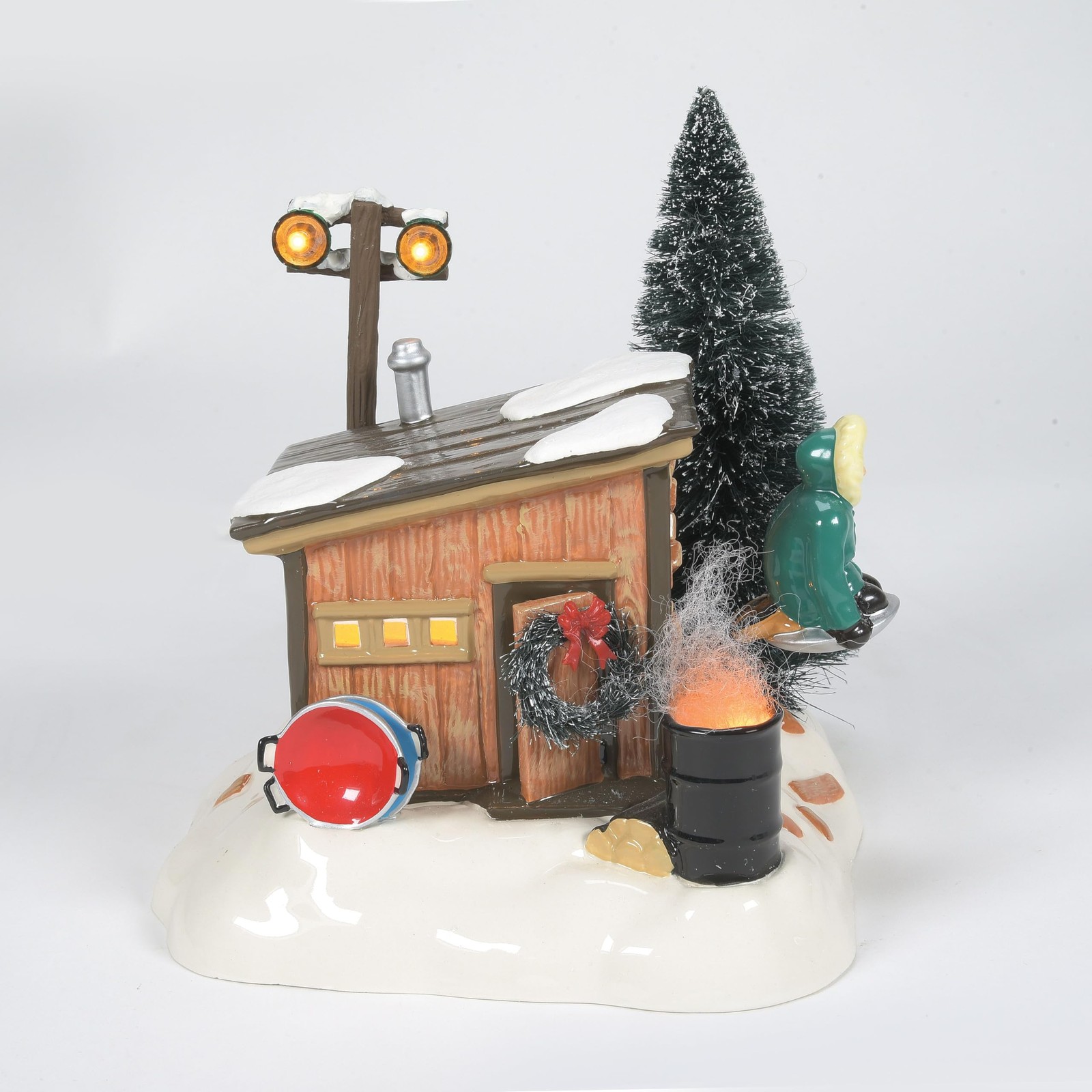 Department 56 National Lampoon’s Christmas Vacation Griswold Sled Shack Lit Buil