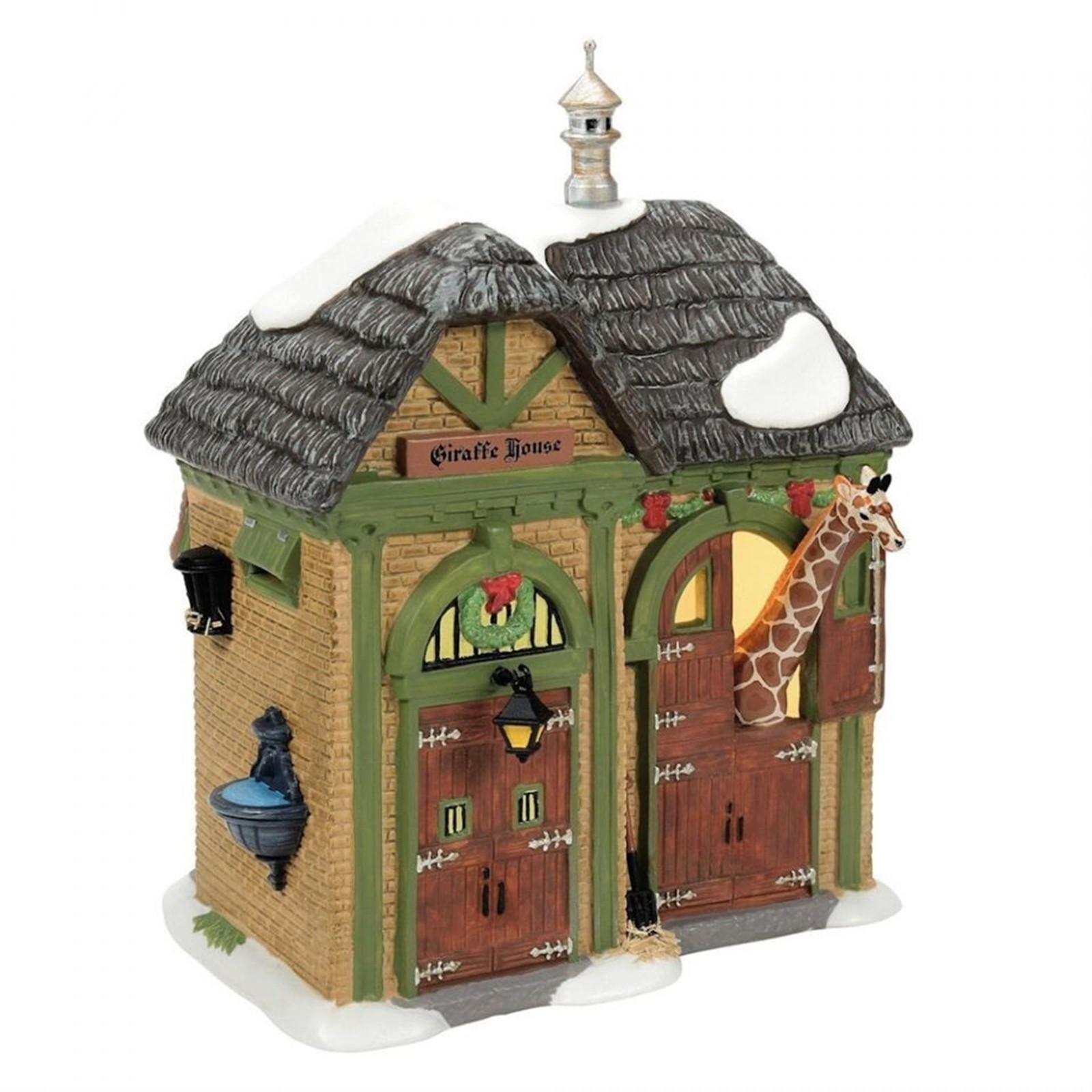 Dept 56 Dickens Village A Calf In Time For Christmas 6013409 Giraffe House NIB