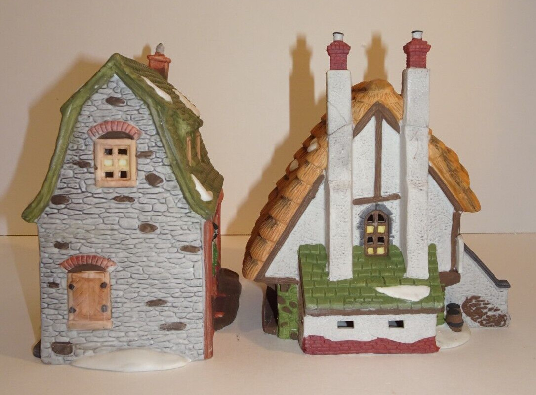 Dept 56 Heritage Village Dicken’s Series Lomas Ltd Molasses & White Horse Bakery