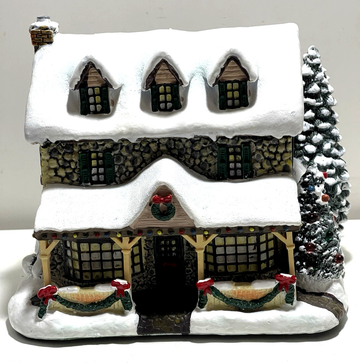 “From the Heart Gift Shop” Thomas Kinkade Light Up Christmas Hawthorne Village