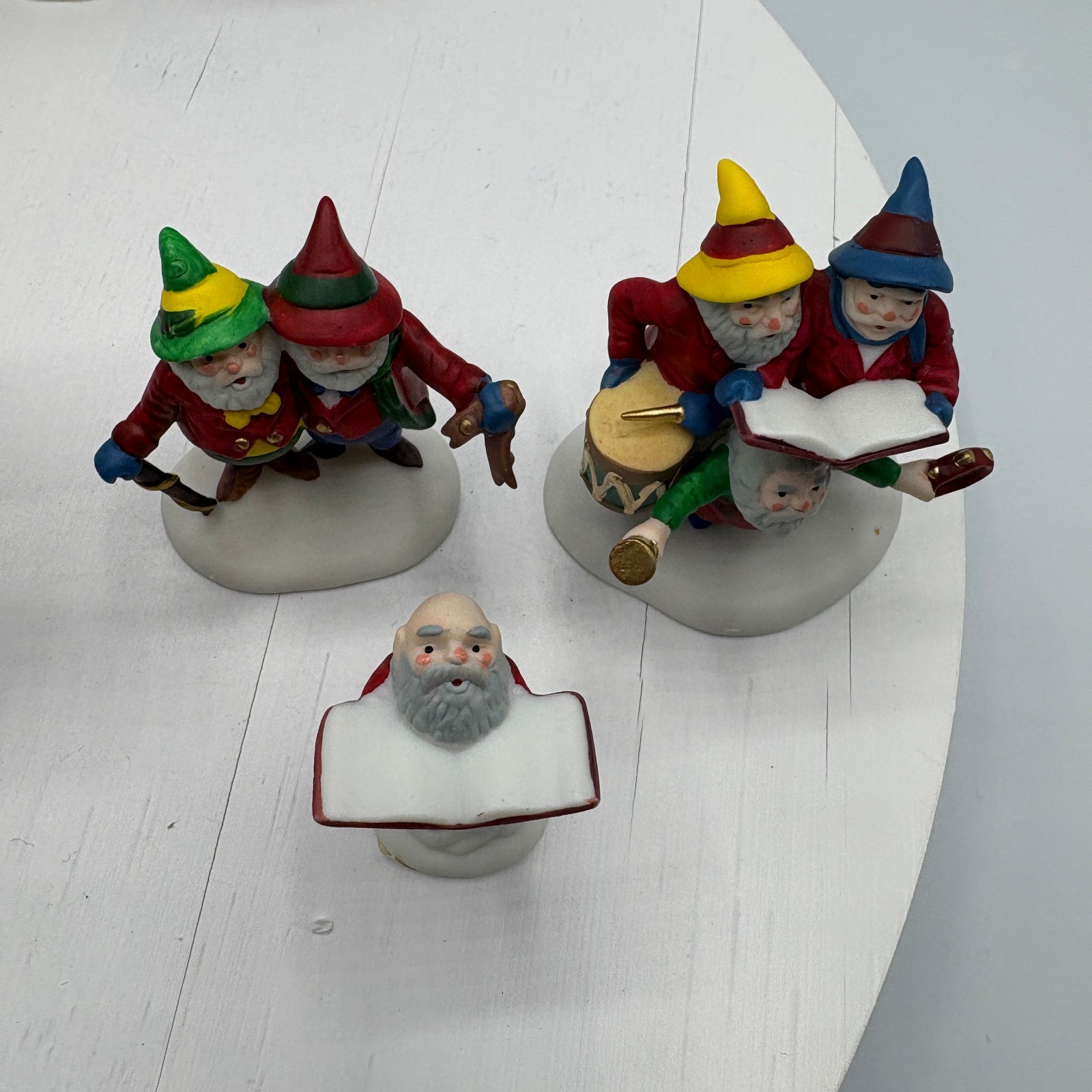 Christmas Heritage Village Salvation Army Band Carol Singing Figurines