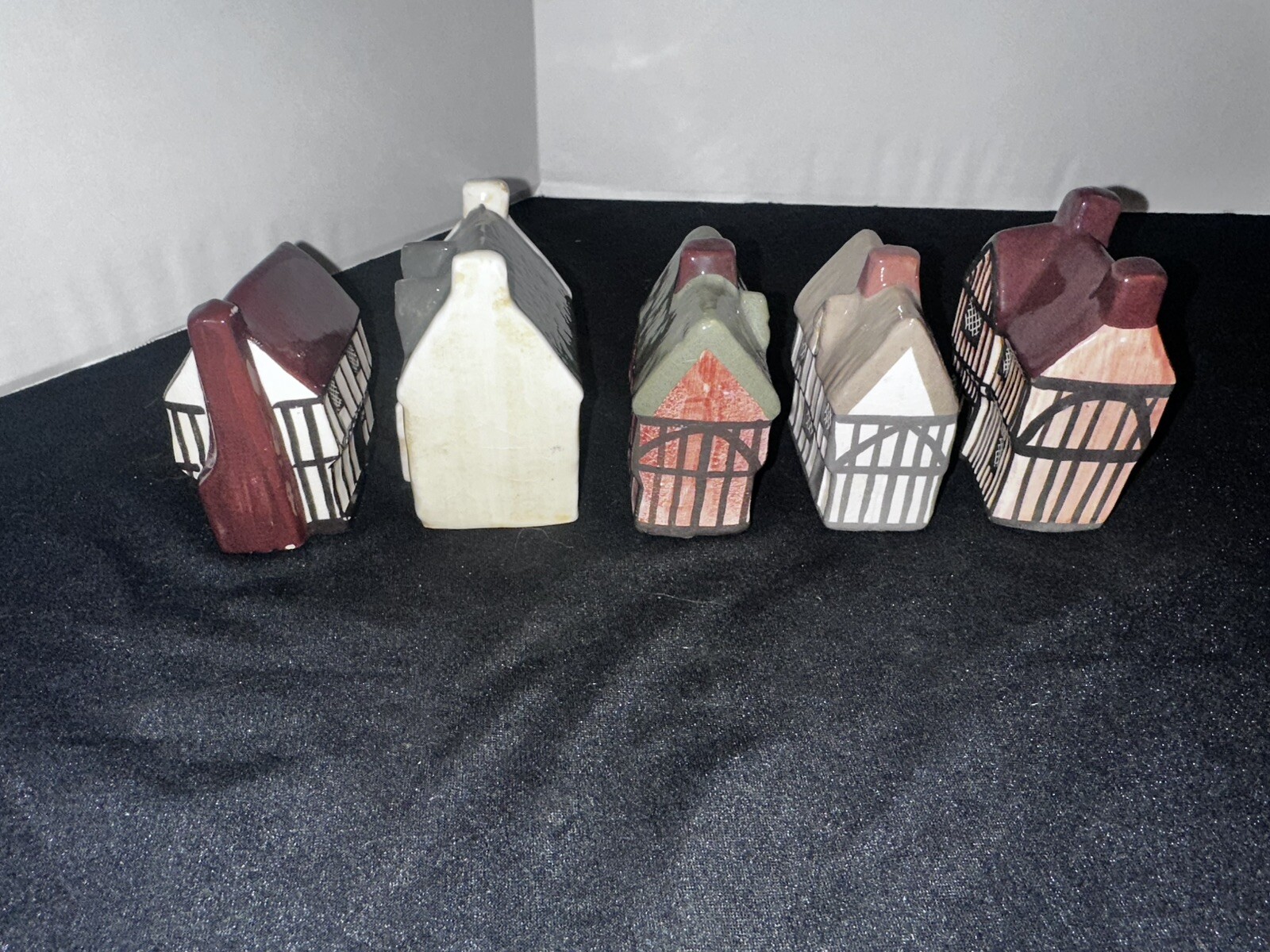 5 Mudlen End Studios Suffolk Mini ceramic Cottage Houses