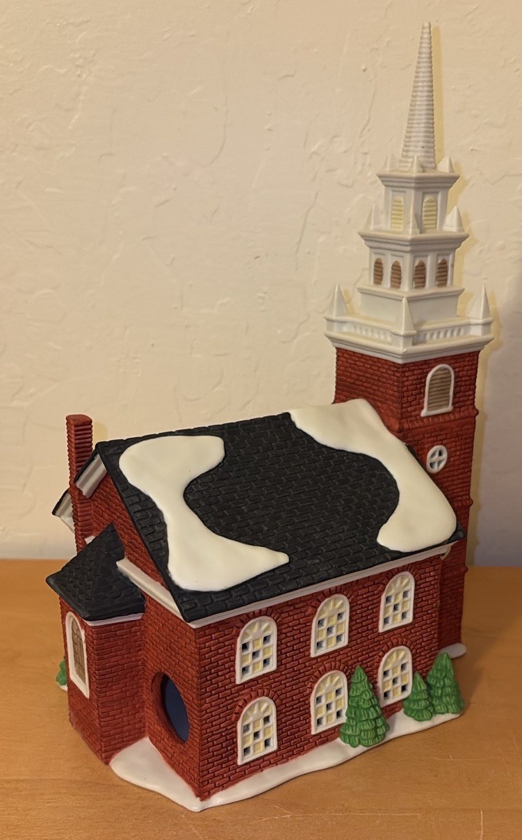 Dept. 56 New England Village Series “Old North Church” 5932-3 Boxed