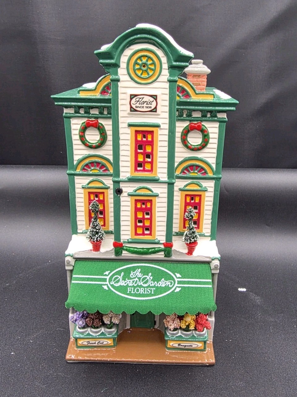 Department 56 The Secret Garden Florist Original Snow Village #54885 New No Box