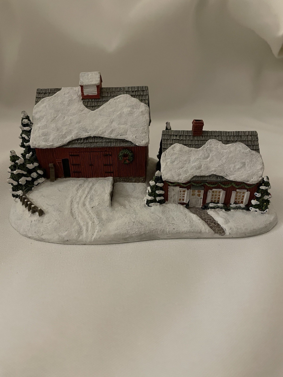 Norman Rockwells Main Street Collection “Christmas Eve At The Studio” Sculpture