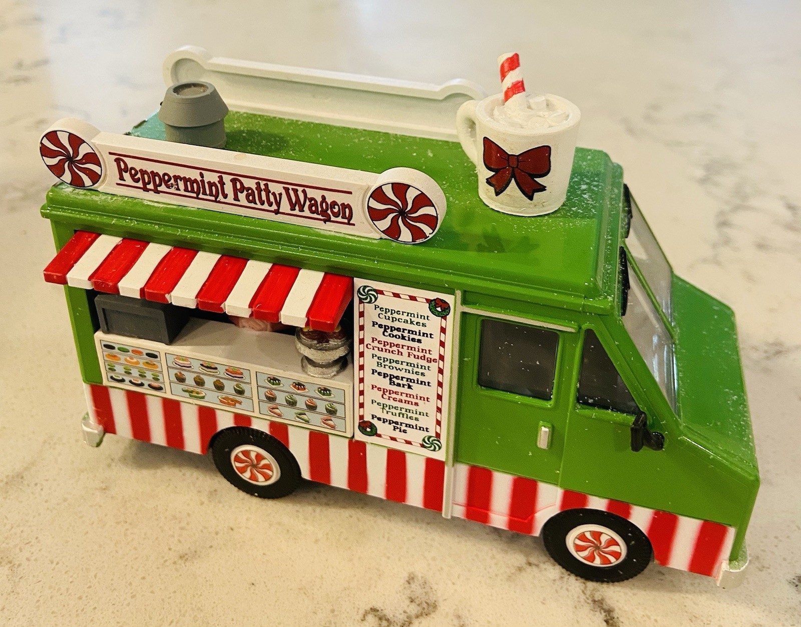 LEMAX SIGNATURE COLLECTION PEPPERMINT PATTY WAGON FOOD TRUCK #83364
